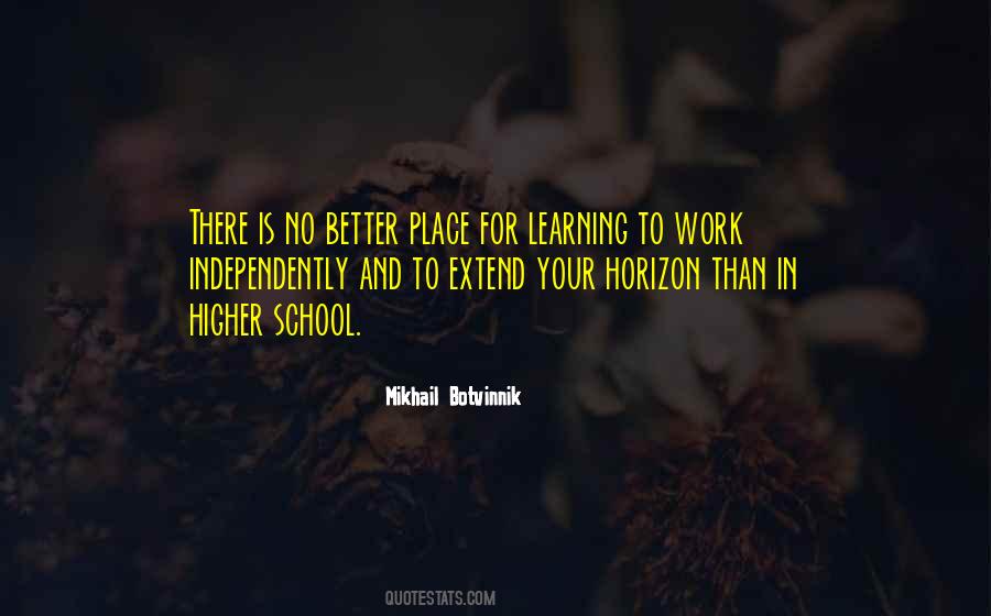 Quotes About Work And School #370461