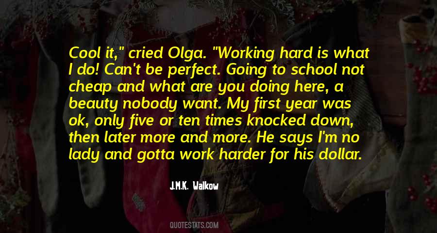 Quotes About Work And School #93647