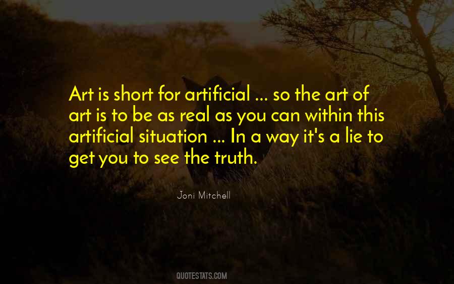 Quotes About Truth In Art #1160644