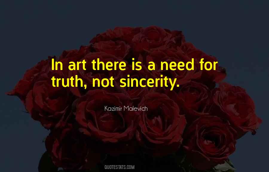Quotes About Truth In Art #1288848