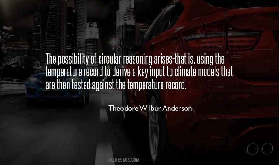 Quotes About Circular Reasoning #341398