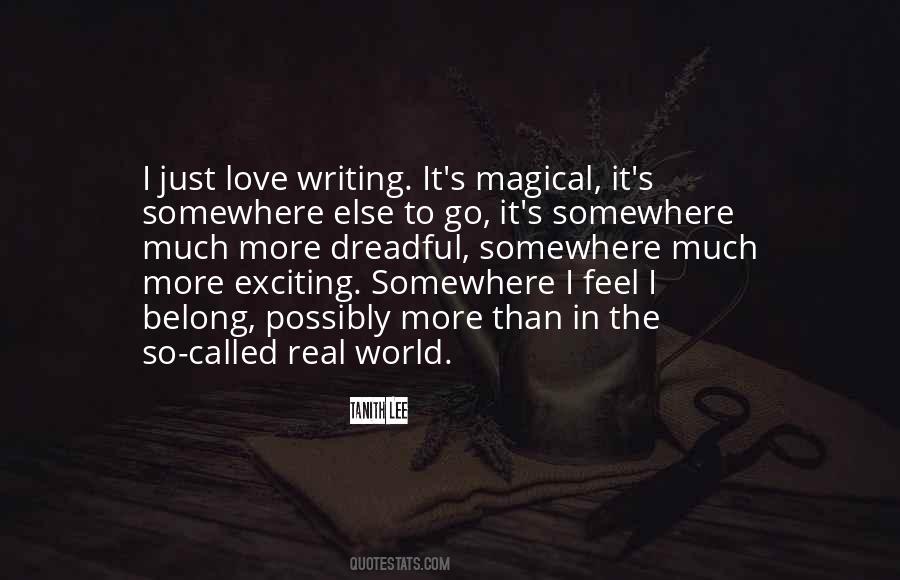 Quotes About Magical Love #148280