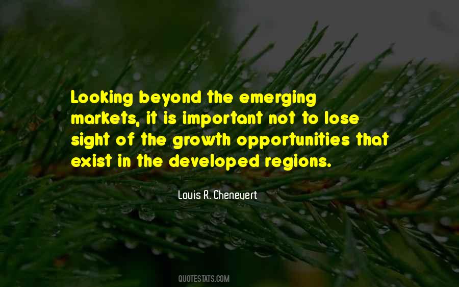 Quotes About Emerging Markets #261172