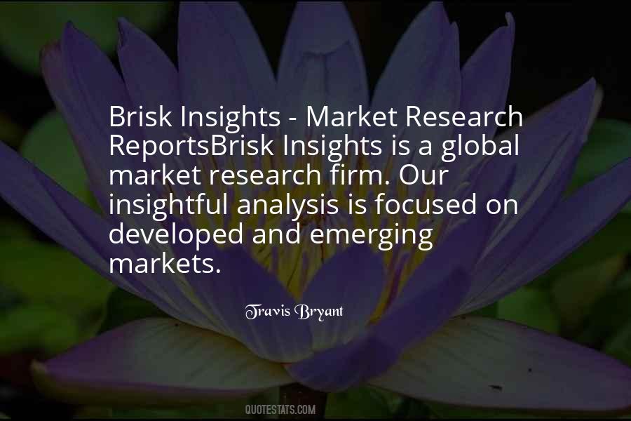 Quotes About Emerging Markets #427269