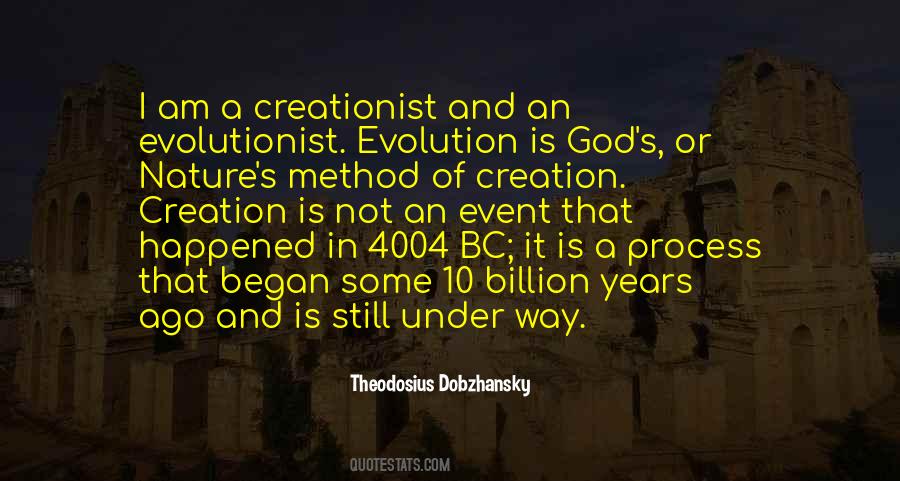 Quotes About Creation And Evolution #1340923