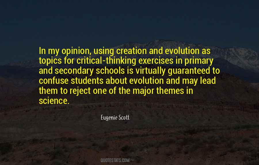 Quotes About Creation And Evolution #459627