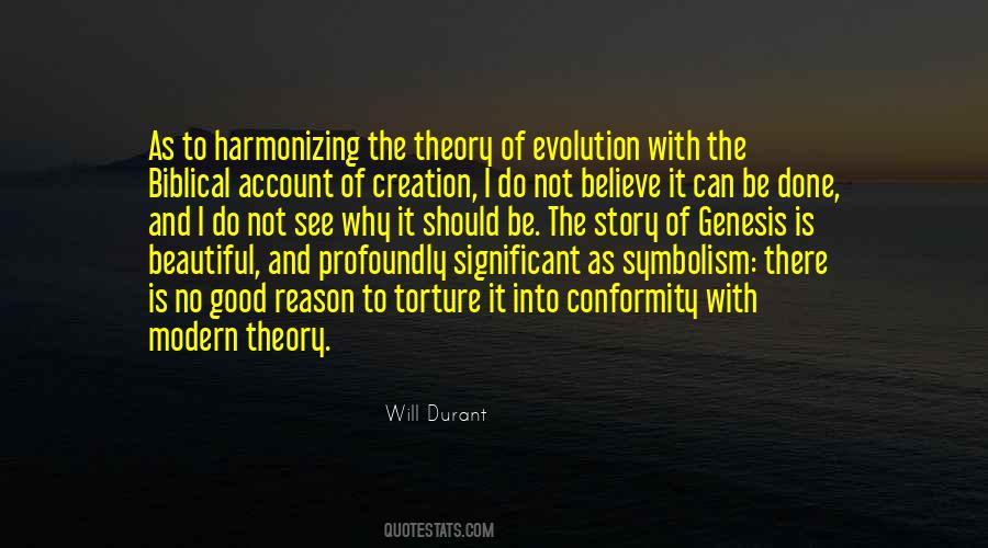 Quotes About Creation And Evolution #665325