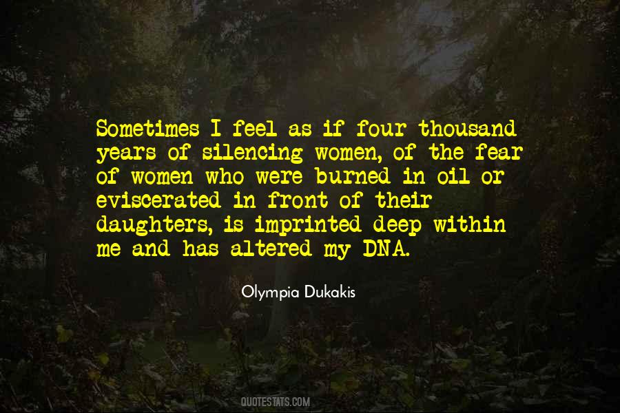 Fear Of Women Quotes #1468374