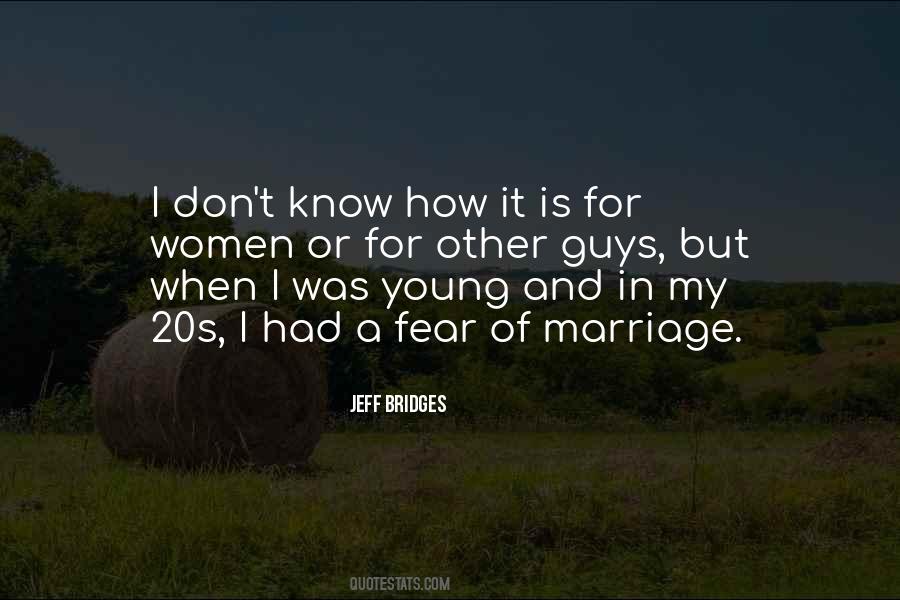 Fear Of Women Quotes #319293