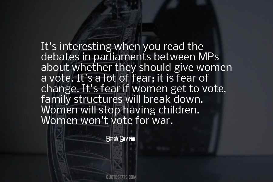 Fear Of Women Quotes #454841