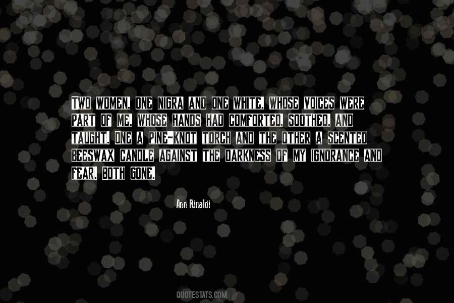 Fear Of Women Quotes #555487