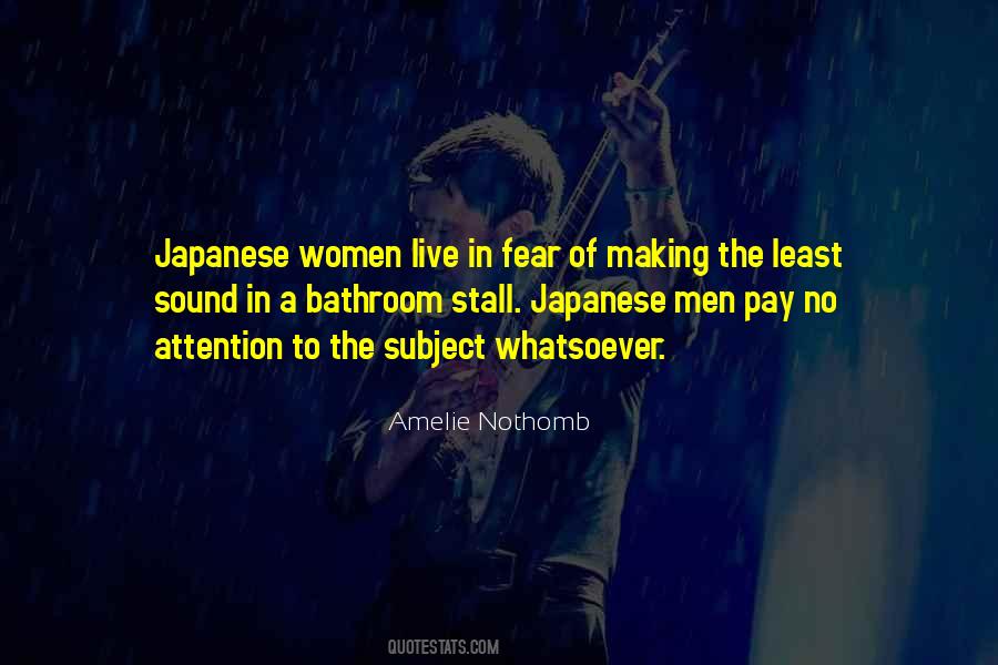 Fear Of Women Quotes #709548