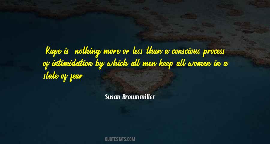 Fear Of Women Quotes #71526