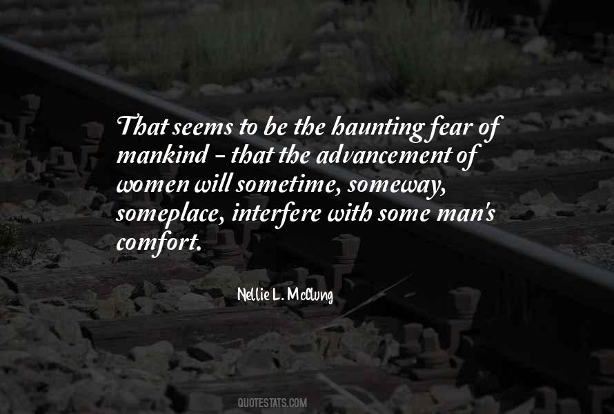 Fear Of Women Quotes #737553