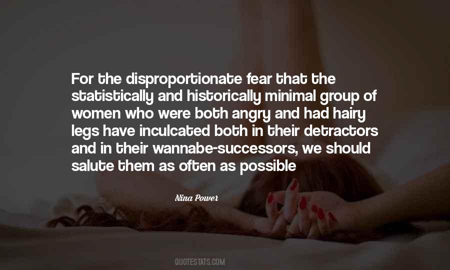Fear Of Women Quotes #785589
