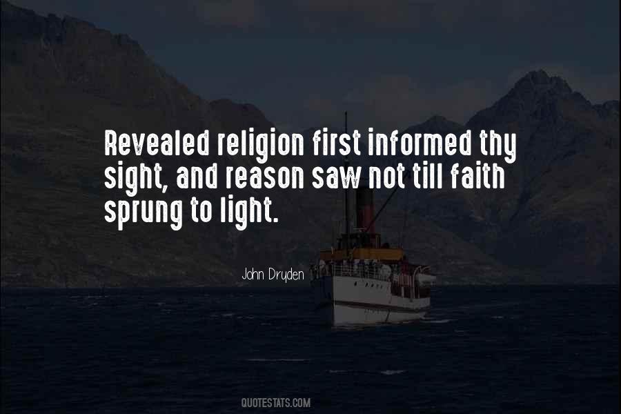 Revealed Religion Quotes #1452676