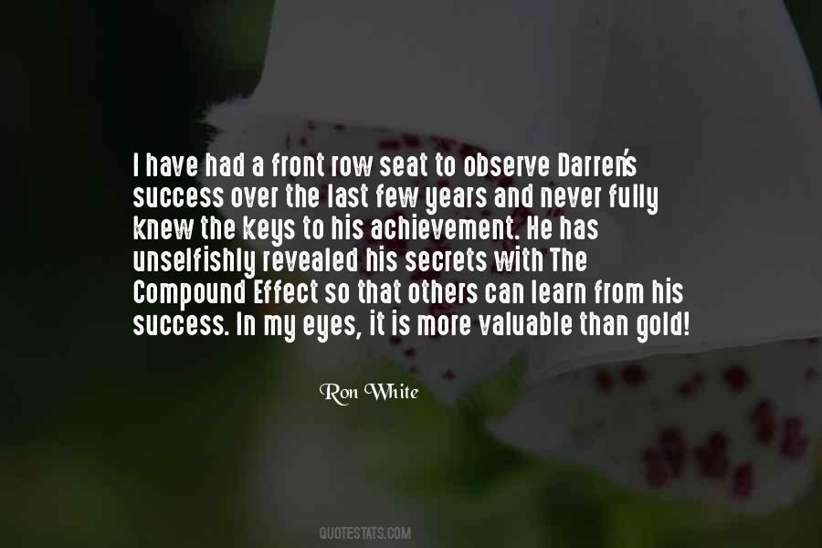 His Success Quotes #1832511