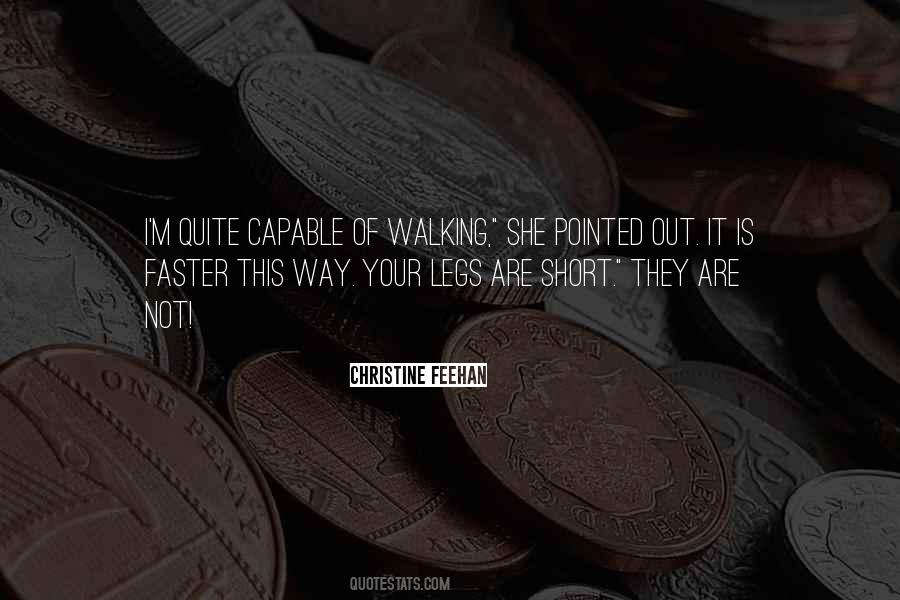 Quotes About Short Legs #1606740