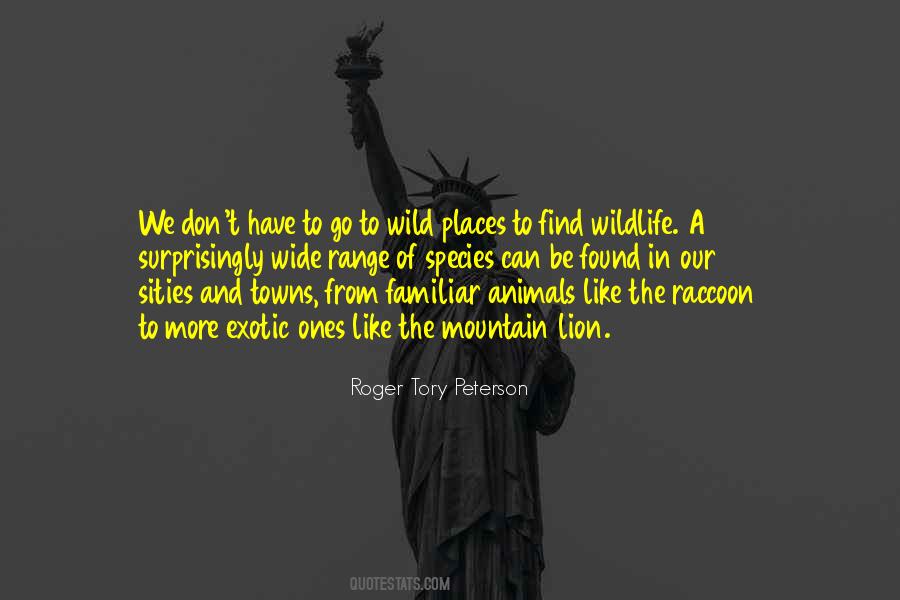 Quotes About Animals In Nature #1274192