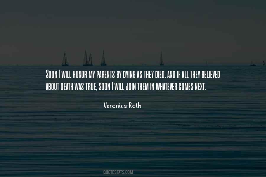 Quotes About Parents Dying #1252241