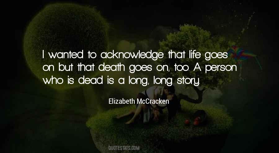 Quotes About A Person Who Is Dead #584898