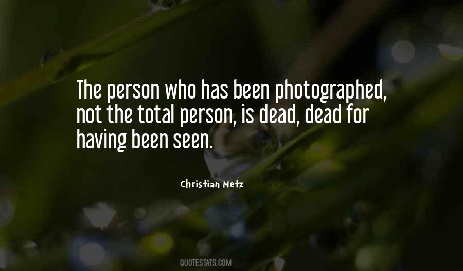 Quotes About A Person Who Is Dead #7144