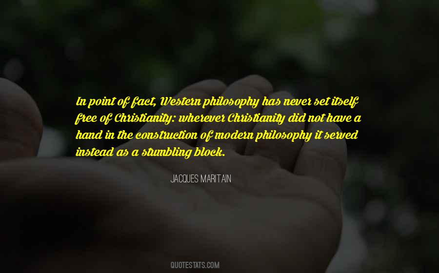 Modern Philosophy Quotes #362332