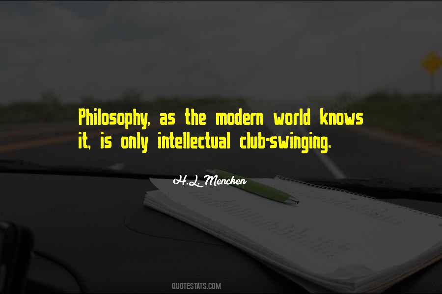 Modern Philosophy Quotes #900500