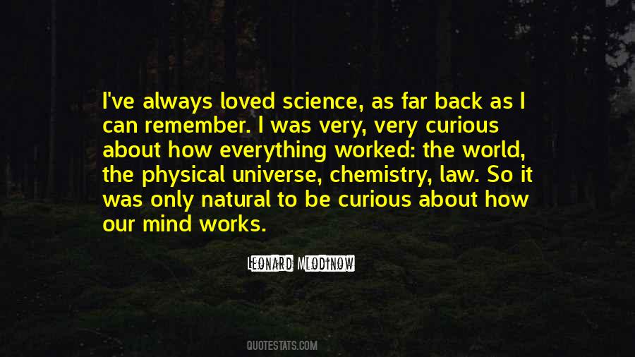 Quotes About How The Universe Works #1430085