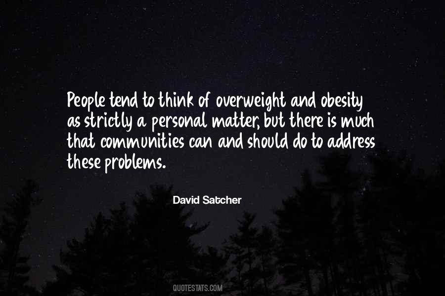 Overweight People Quotes #1510937