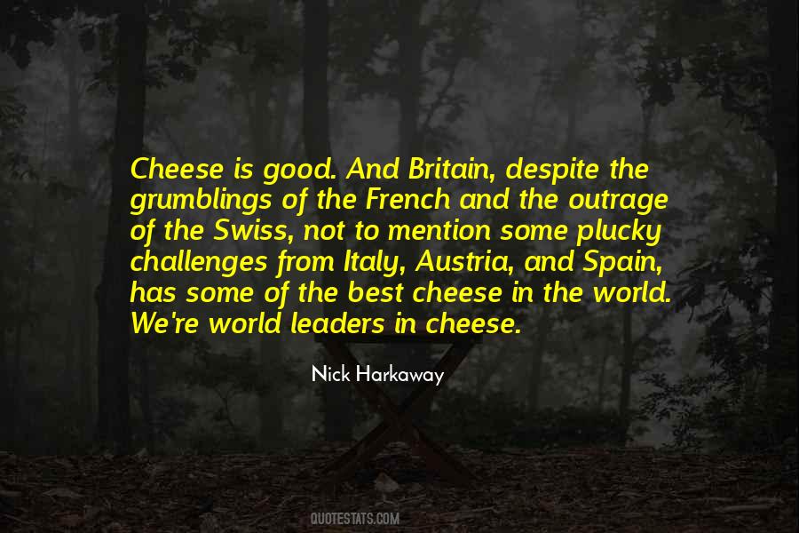 Quotes About French Cheese #353977