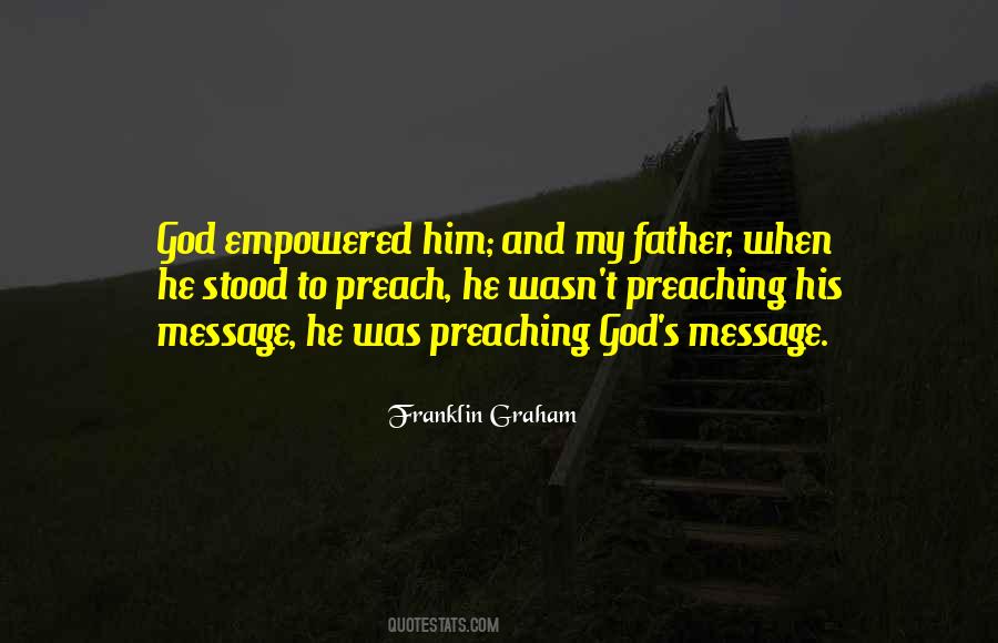 God S Message Quotes #1870568