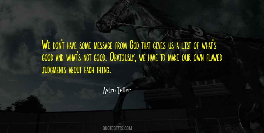 God S Message Quotes #906724