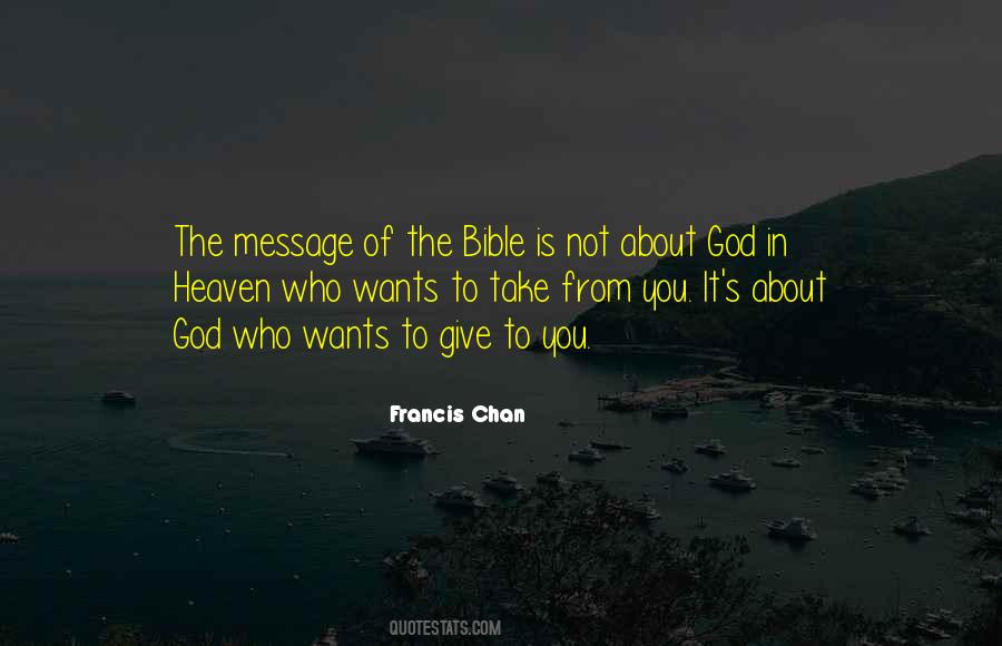 God S Message Quotes #918888