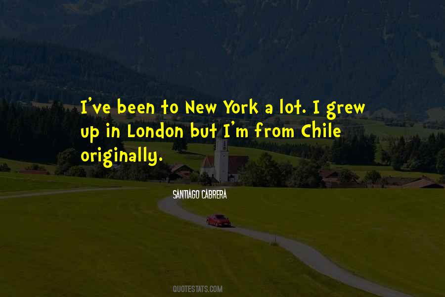 Quotes About Santiago Chile #1542743