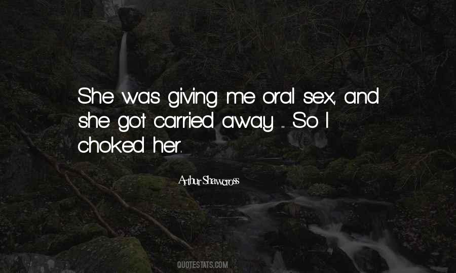 Oral Sex Quotes #1549668