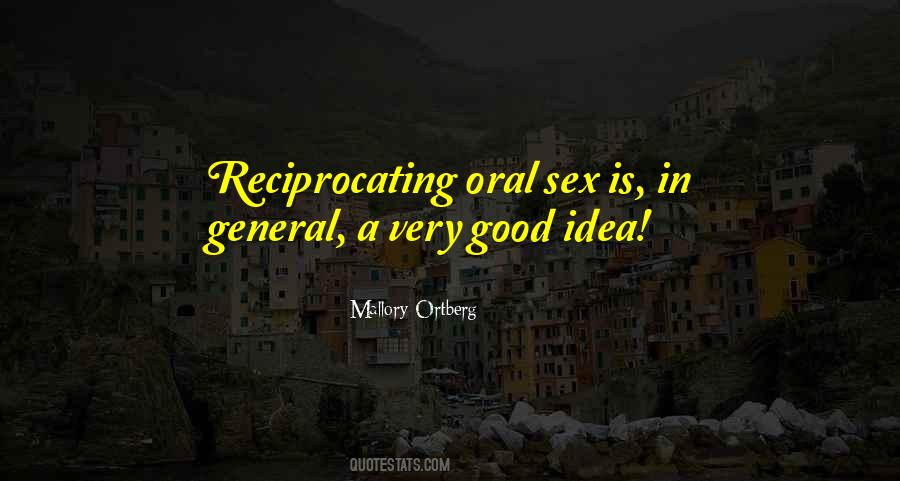 Oral Sex Quotes #1806447