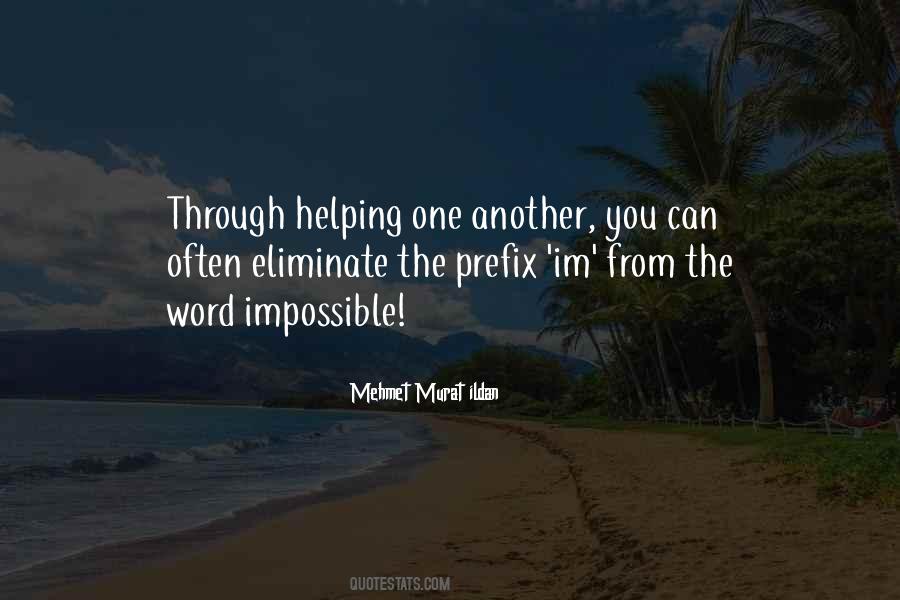 Quotes About Helping One Another #37894