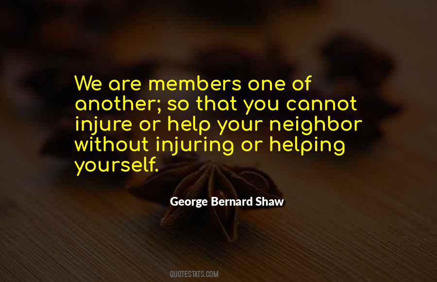 Quotes About Helping One Another #721695