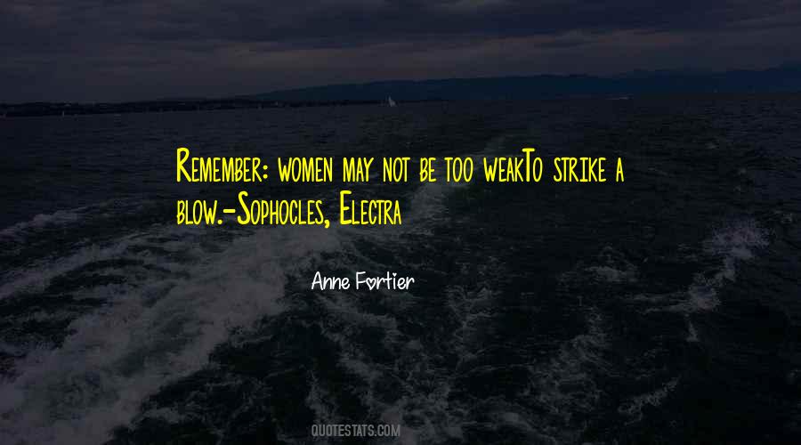 Weak Women Quotes #757943