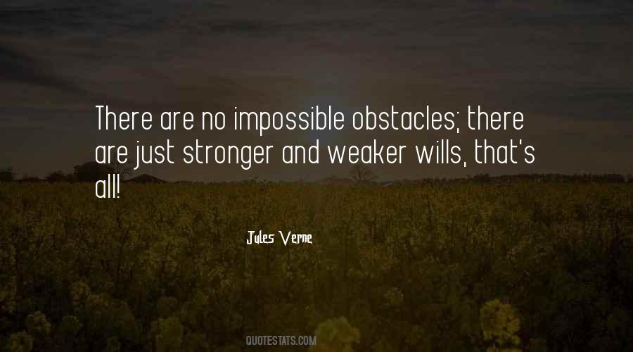 No Obstacles Quotes #1032178