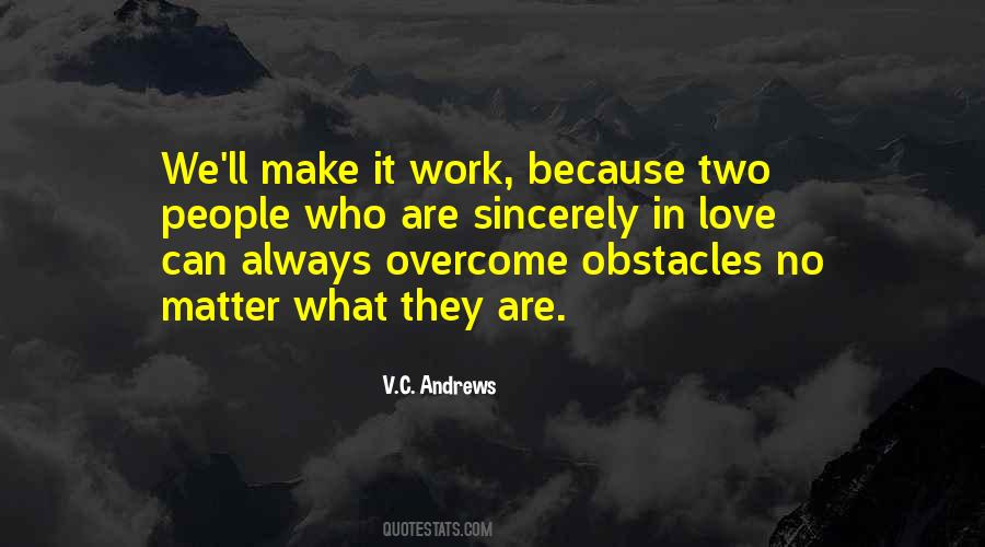 No Obstacles Quotes #1076711