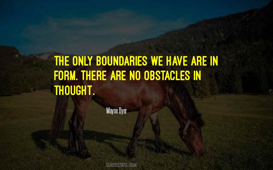 No Obstacles Quotes #1265257