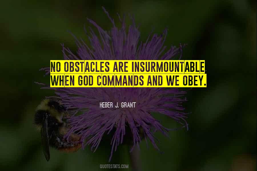 No Obstacles Quotes #1864353