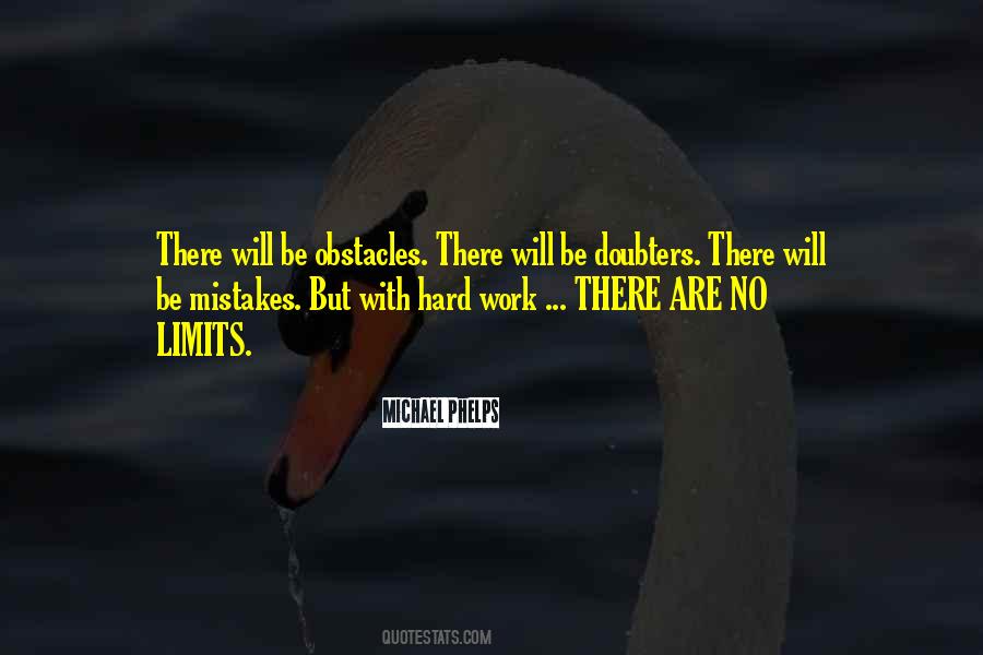 No Obstacles Quotes #393815