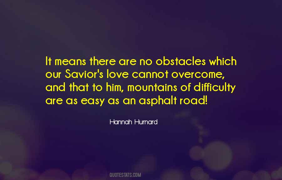 No Obstacles Quotes #48635