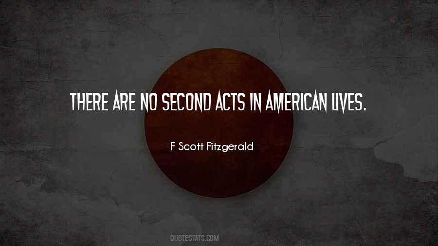 Second Acts Quotes #1559090