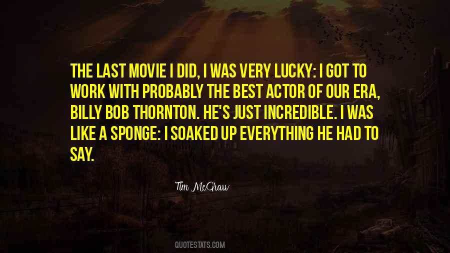 Quotes About Best Actor #1096420