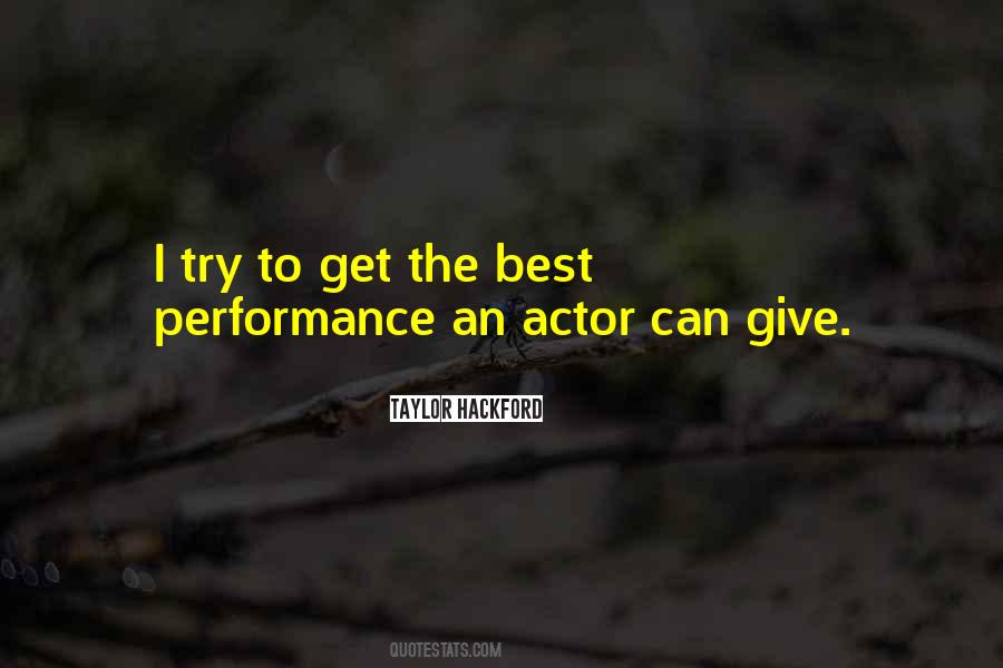 Quotes About Best Actor #90796