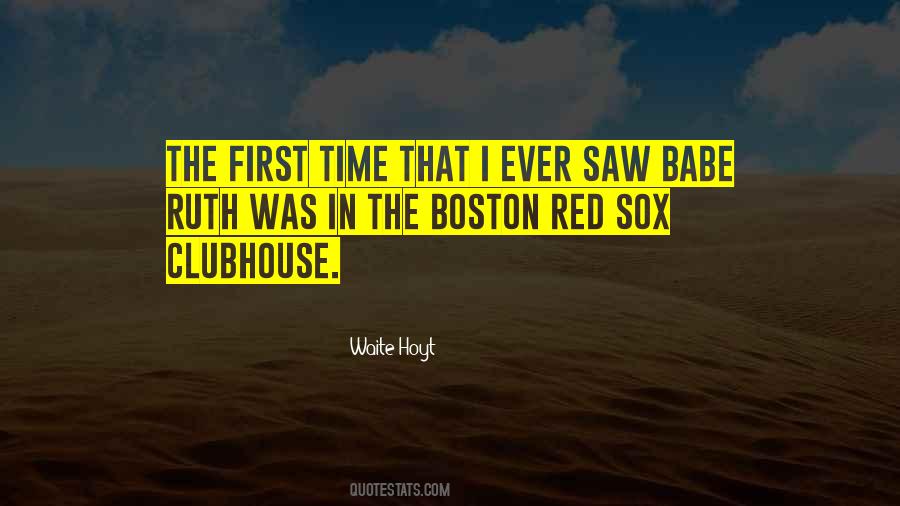 Quotes About Boston Red Sox #784215